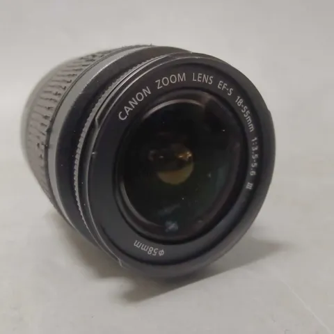 CANON ZOOM LENS EF-S 18-55MM 1:3.5-5.6 