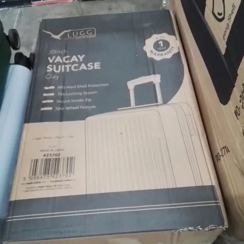 BOXED LUGG 20INCH VACAY SUITCASE CLAY 