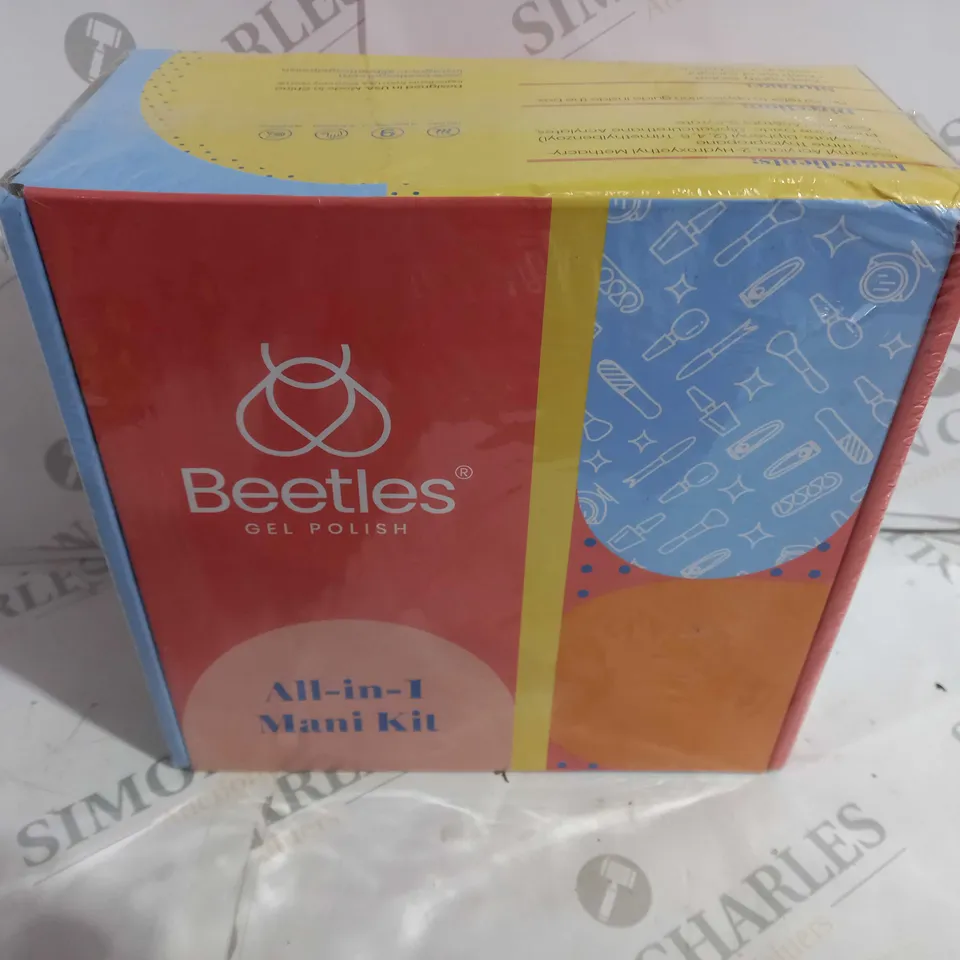 SEALED AND BOXED BEETLES GEL POLISH ALL-IN-1 MANI KIT