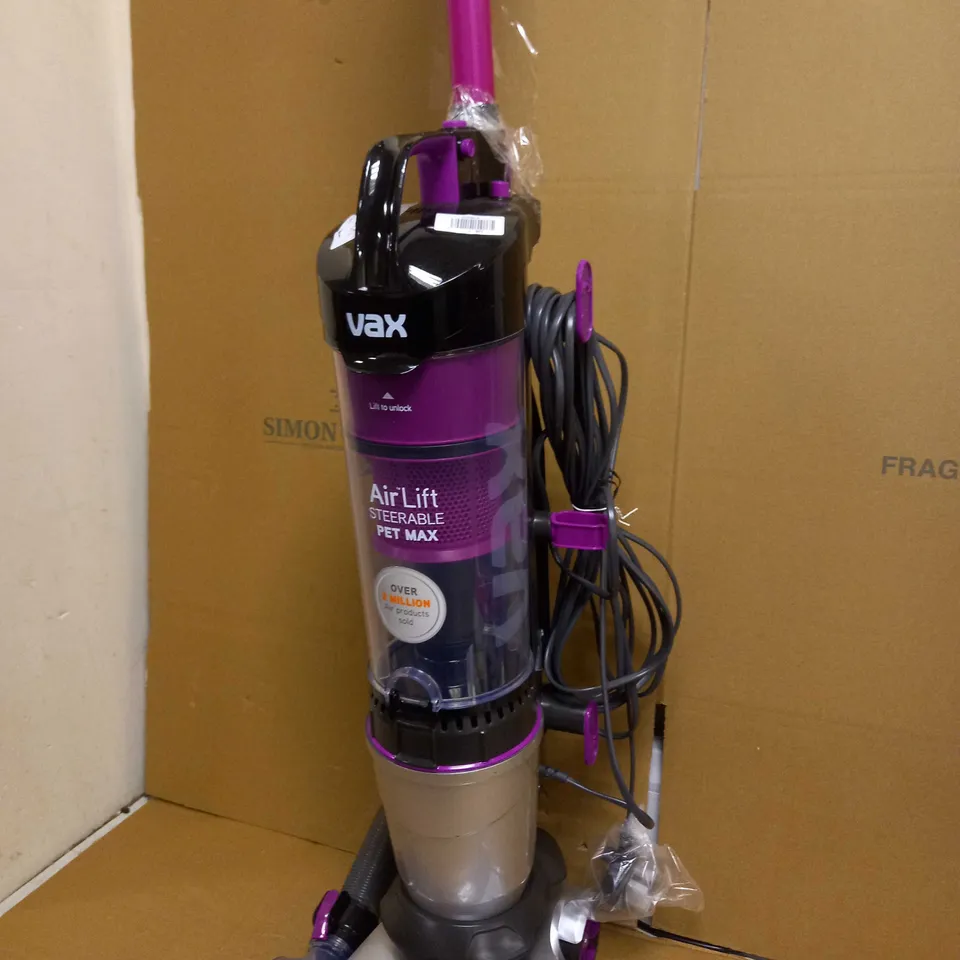 VAX CORDED VACUUM AIR LIFT STEERABLE PET MAX