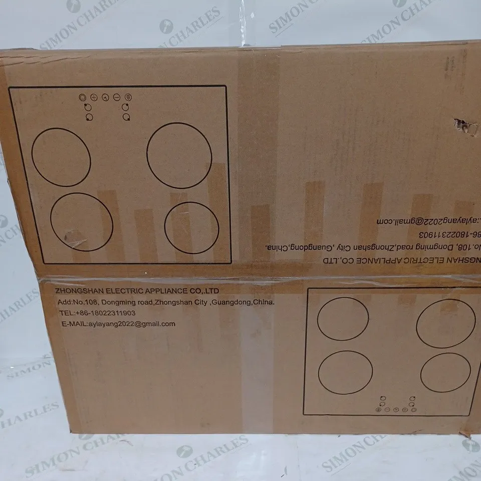 UNBRANDED BUILT-IN CERAMIC COOKING HOB - COLLECTION ONLY