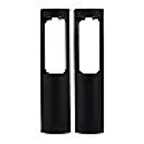 MY GARDEN STORIES SET OF 2 BLACK MODERN POST LIGHTS