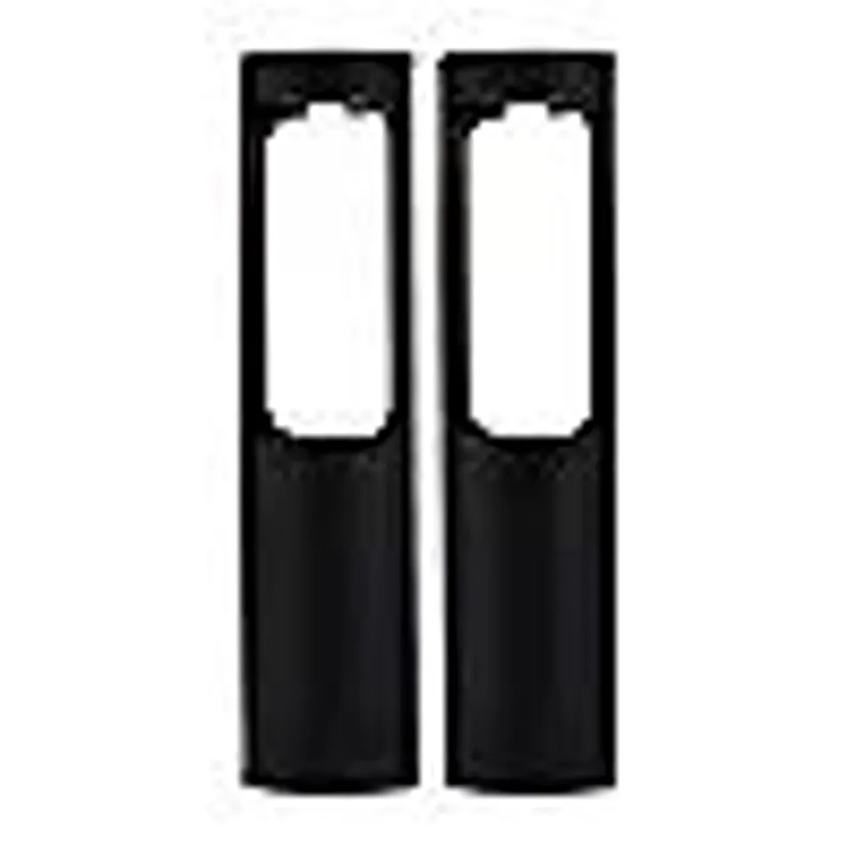 MY GARDEN STORIES SET OF 2 BLACK MODERN POST LIGHTS