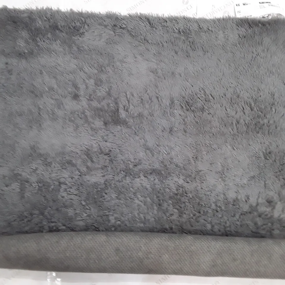 PACO HOME SILKY RUG IN GREY (120X170CM)