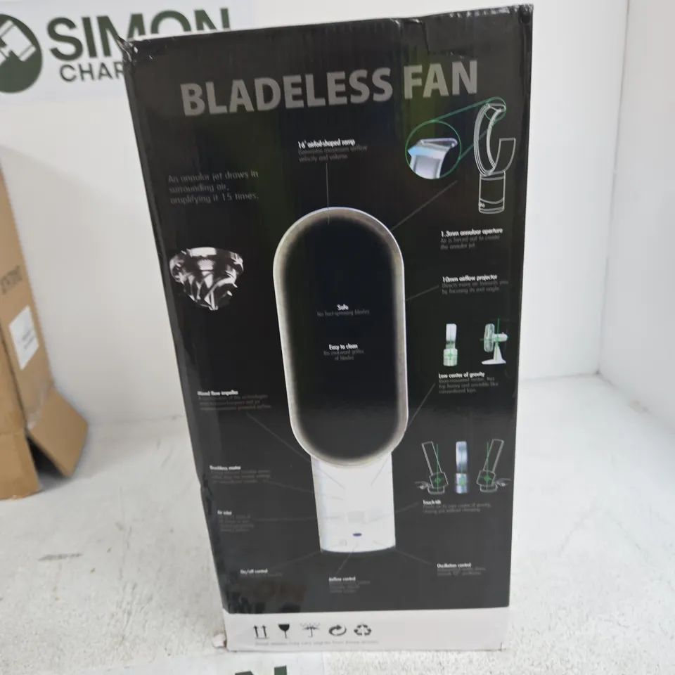 BLADELESS FAN – BOXED IN ORIGINAL PACKAGING