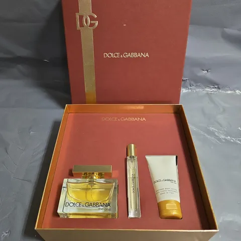 BOXED DOLCE & GABBANA THE ONE EAU DE PARFUM GIFT SET