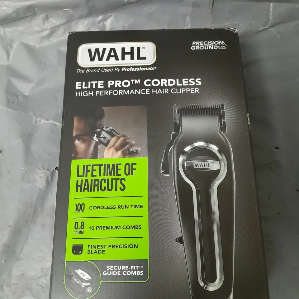 WAHL CLIPPER KIT LITHIUM CORDLESS ELITE PRO