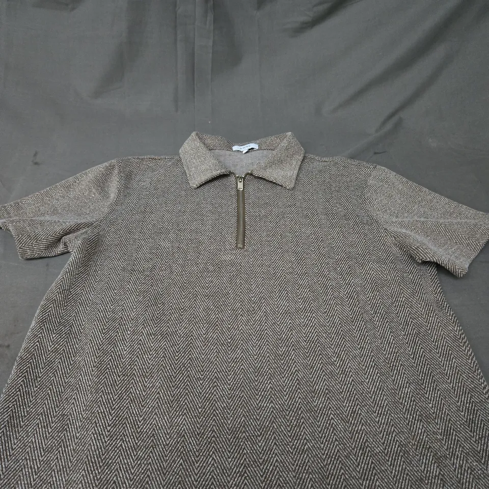 ARNE 1/4 ZIP SHIRT SIZE M 