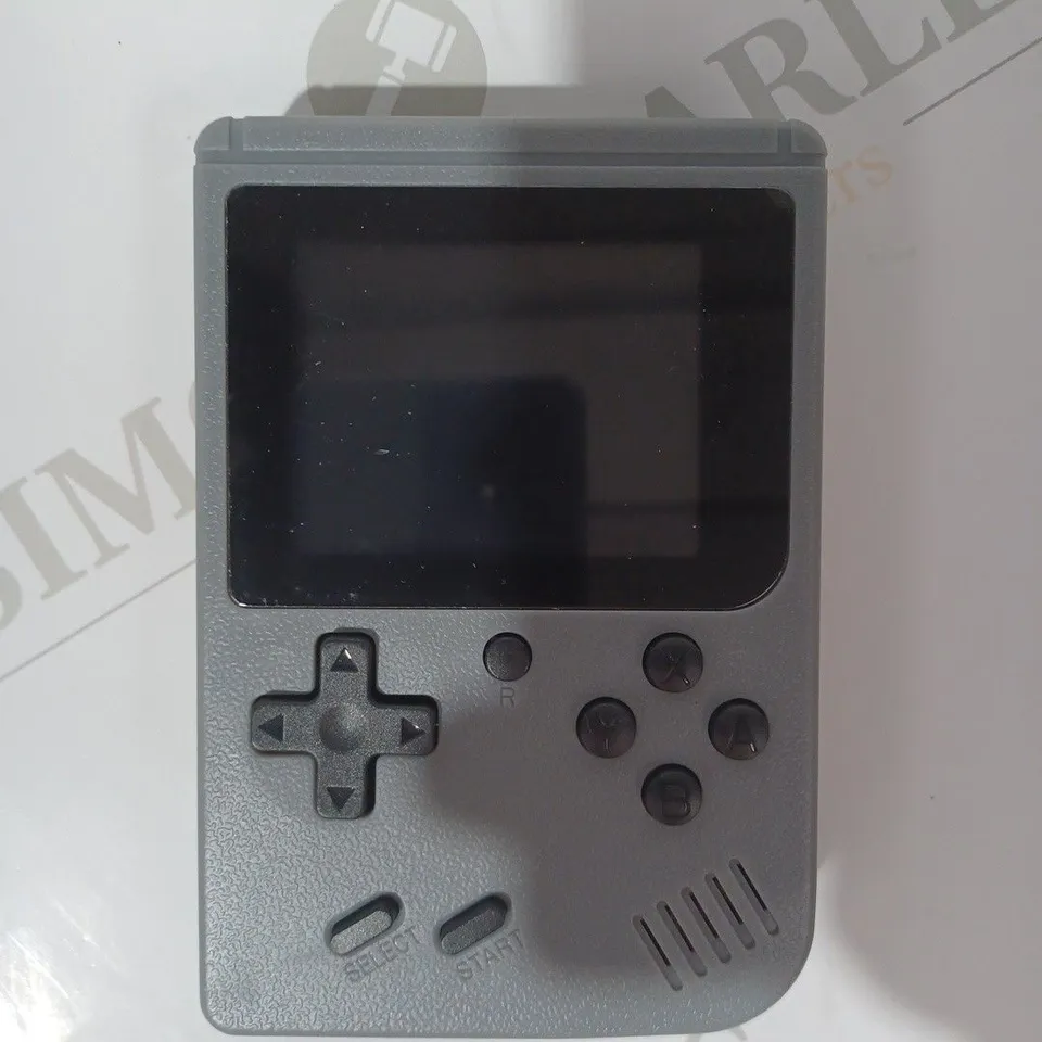 BOXED GAME BOX PLUS HANDHELD GAMING DEVICE IN GREY