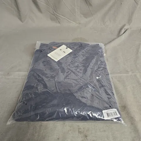 BAGGED RM WILLIAMS MENS MULYUNGARIE FLEECE IN NAVY SIZE XXL