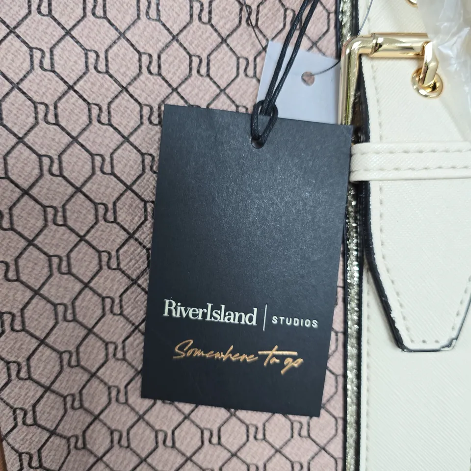 RIVER ISLAND STUDIOS HANDBAG – SOMEWHERE TO GO COLLECTION – ONE SIZE
