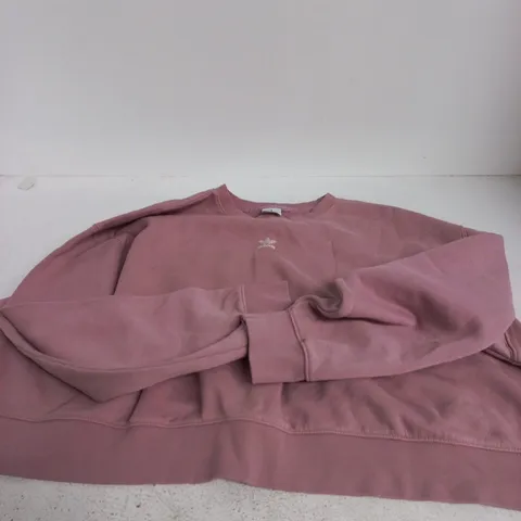 ADIDAS PINK SWEATSHIRT - SIZE UNSPECIFIED