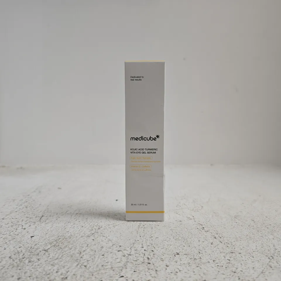 MEDICUBE KOJIC ACID TURMERIC VITA EYE GEL SERUM – 30 ML