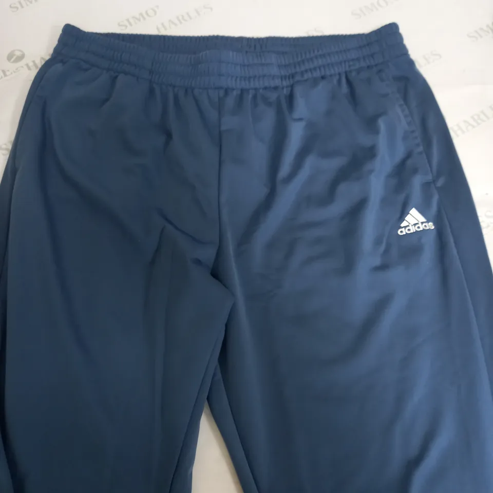 ADIDAS LINEAR BLUE TRACK PANTS - XXL