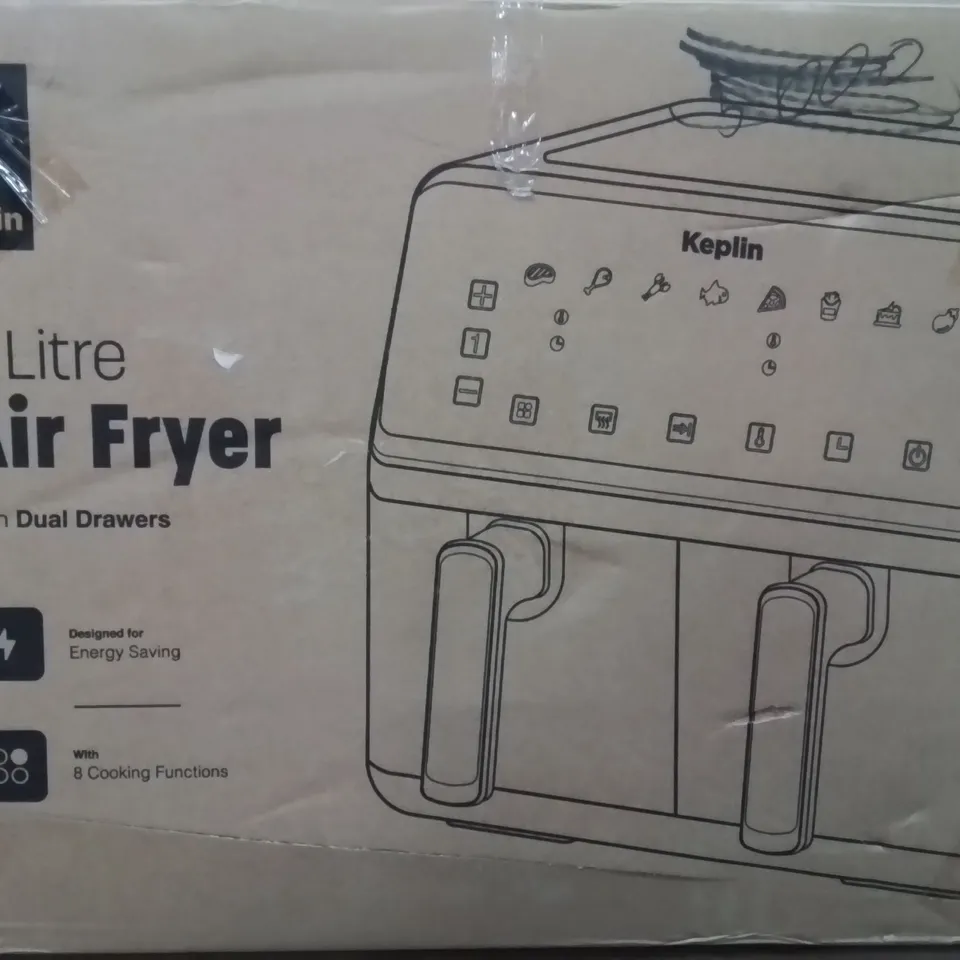 BOXED KEPLIN 9 LITRE AIR FRYER 