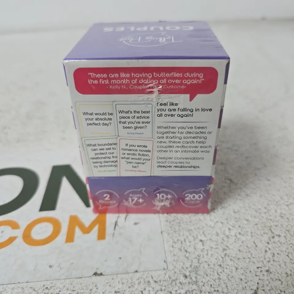 TALKING POINTS COUPLES CARD GAME AGES 17+