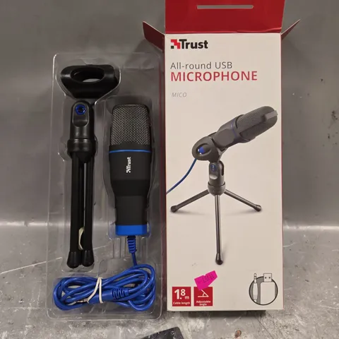 BOXED TRUST MICO ALL-ROUND USB MICROPHONE