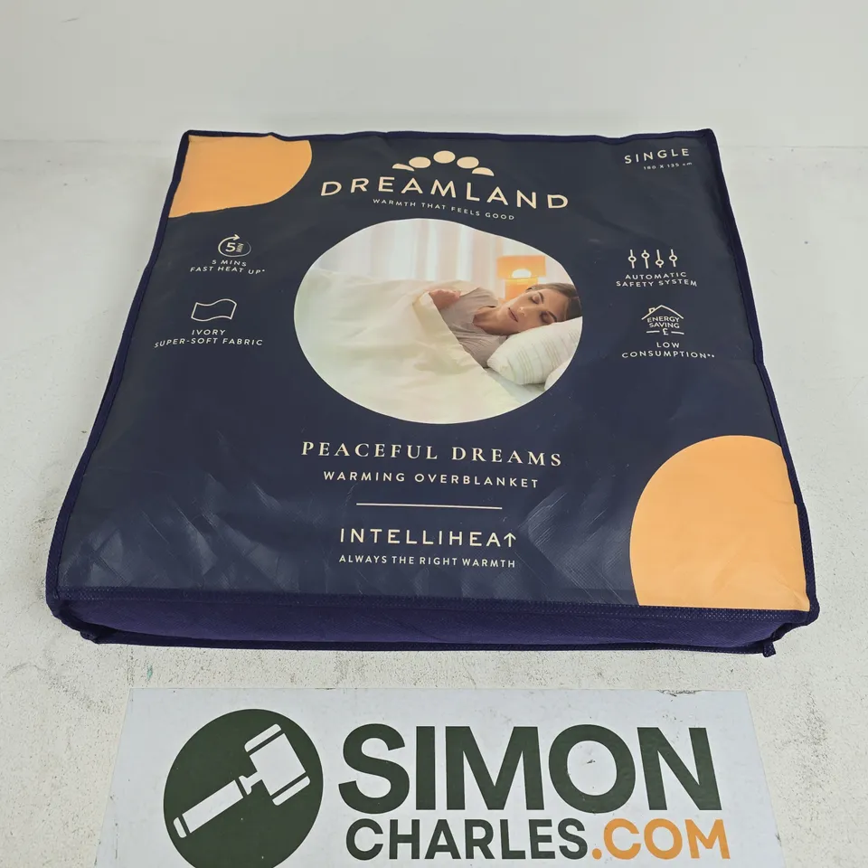 DREAMLAND INTELLIHEAT PEACEFUL DREAMS WARMING OVERBLANKET – SINGLE