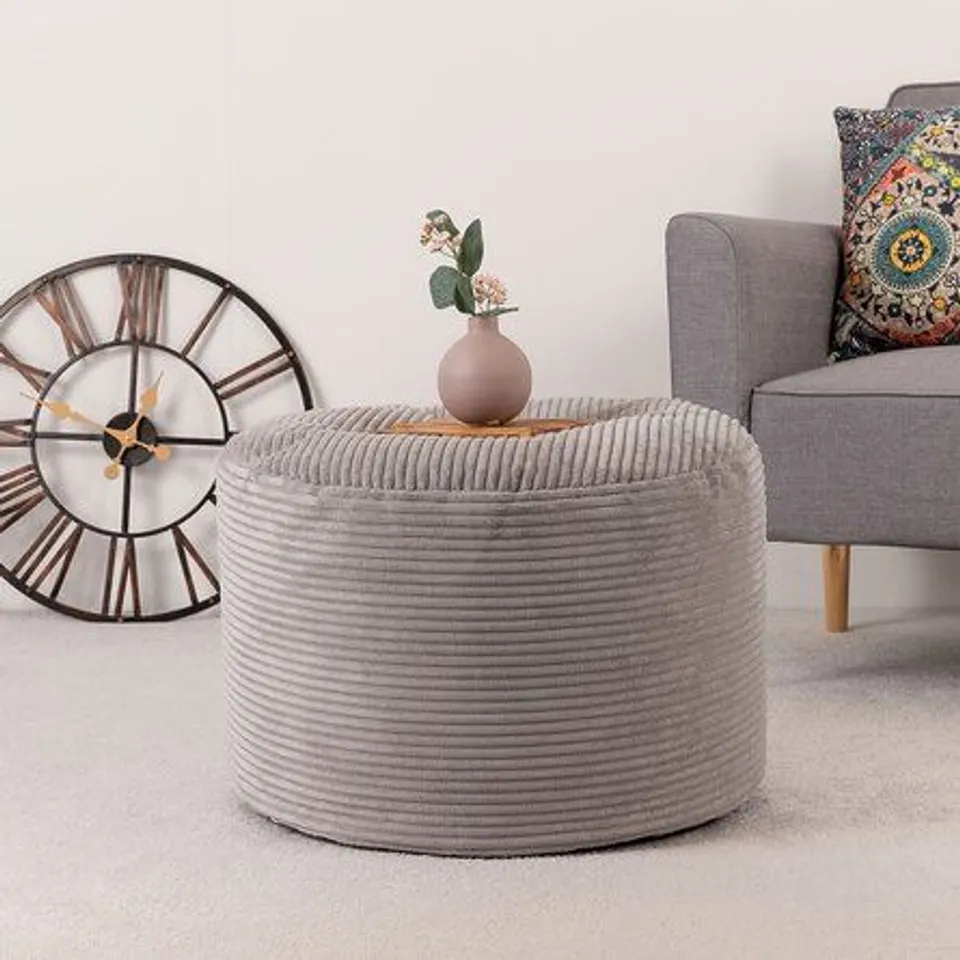 MAJA POUFFE GREY