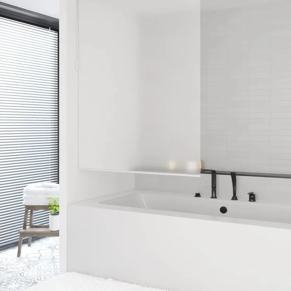 BOXED KOWALCZYK SHOWER CURTAIN SIZE 240H X 125W CM