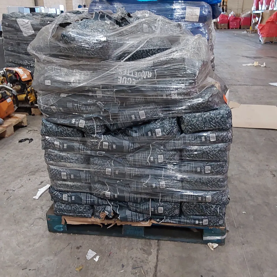 PALLET OF APPROXIMATELY 87X 5KG BAGS OF CHARCOAL BARBECUE BRIQUETTES