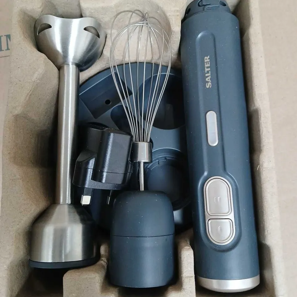 BOXED SALTER CORDLESS 2IN1 BLENDER