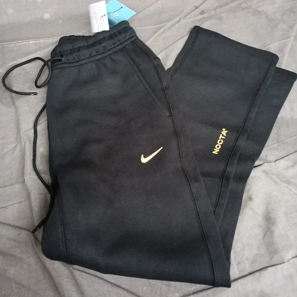 NIKE NOCTA MEN'S JOGGERS – BLACK, UK SMALL (S)