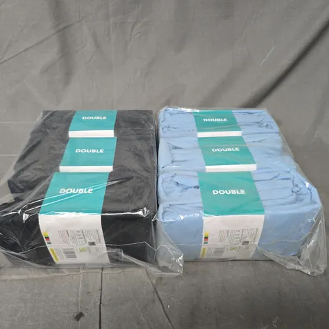 APPROXIMATELY 20 ASSORTED BEDDING ITEMS TO INCLUDE FITTED SHEETS - COLLECTIONS ONL7