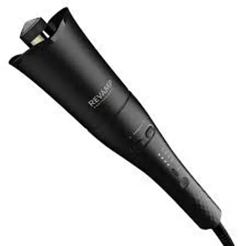 BOXED REVAMP HOLLYWOOD CURL AUTO-ROTATE CERAMIC CURLER CL-2000X-GB 
