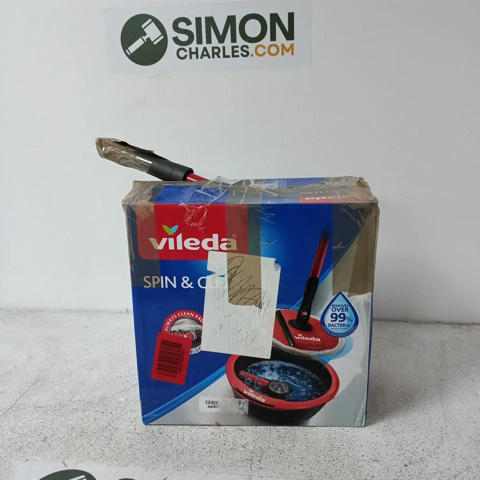 VILEDA SPIN & CLEAN MOP SYSTEM – BOXED