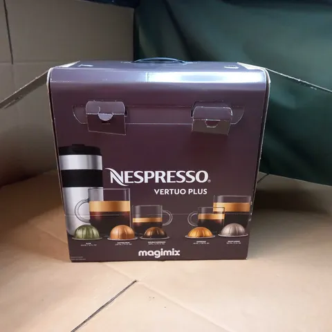 BOXED NESPRESSO VERTUO PLUS COFFEE MACHINE