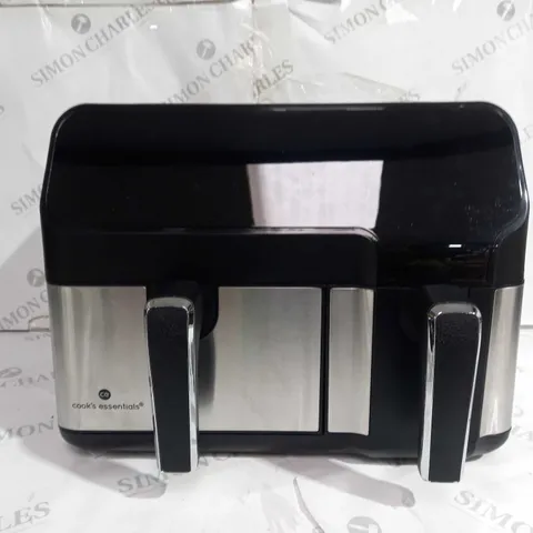 COOK'S ESSENTIALS 7.7L DUAL AIR FRYER