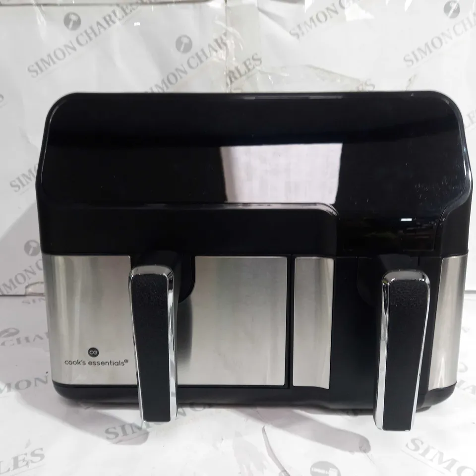 COOK'S ESSENTIALS 7.7L DUAL AIR FRYER 