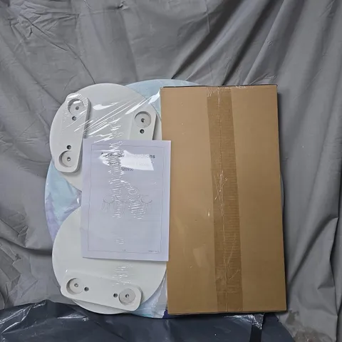 ROUND TABLE AND 2 STOOLS ASSEMBLY SET BOXED