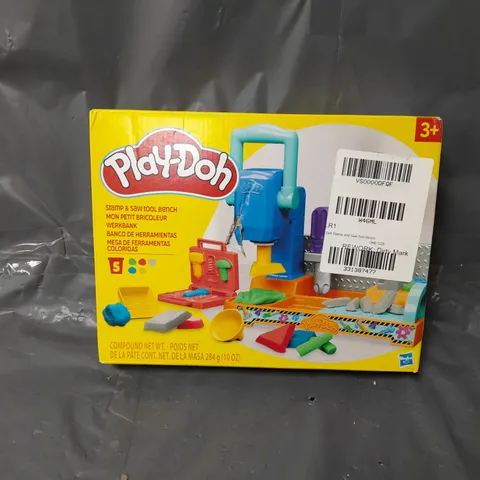 PLAY DOH STAMP AND SAW TOOL BENCH