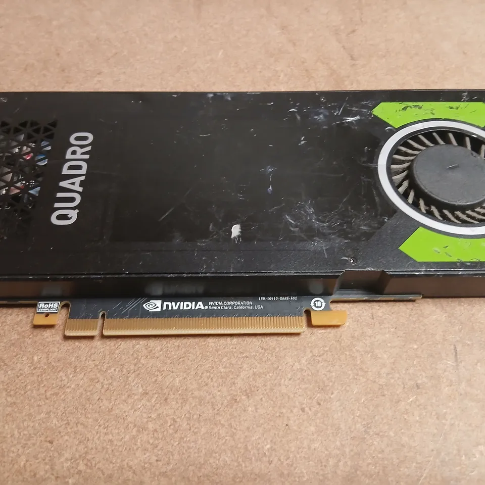NVIDIA QUADRO GRAPHICS CARD – PCIE INTERFACE (USED)