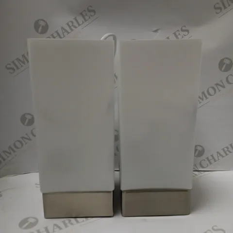 JOHN LEWIS MITCH SET OF TOUCH LAMPS