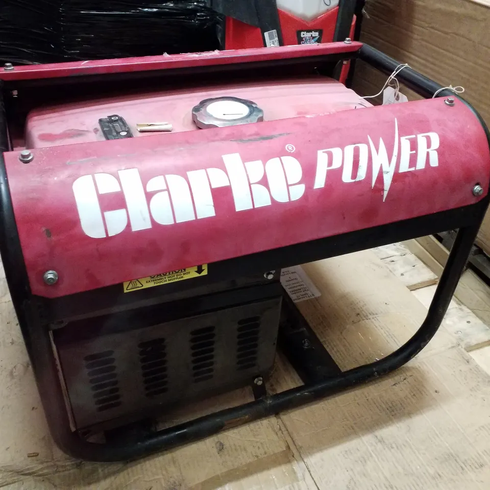 CLARKE PG3800A 3KVA 230V PETROL GENERATOR