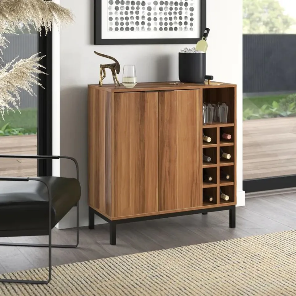 BOXED ETHERTON BAR CABINET