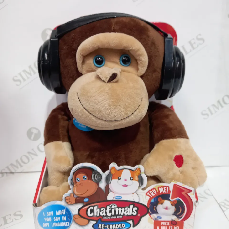 CHATIMALS RE LOADED MONKEY WITH HEADPHONES