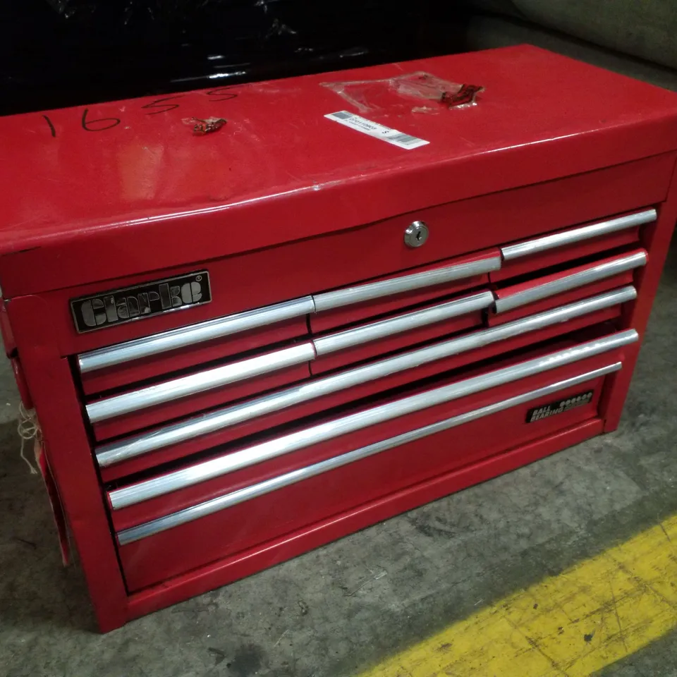 CLARKE CTC900C MECHANICS' STEEL 9 DRAWER TOOL CHEST