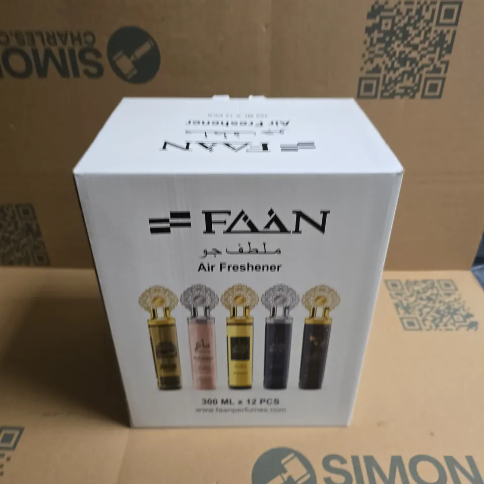 6 BOXES OF 12 FAAN KHWATER AIR FRESHENERS - COLLECTION ONLY