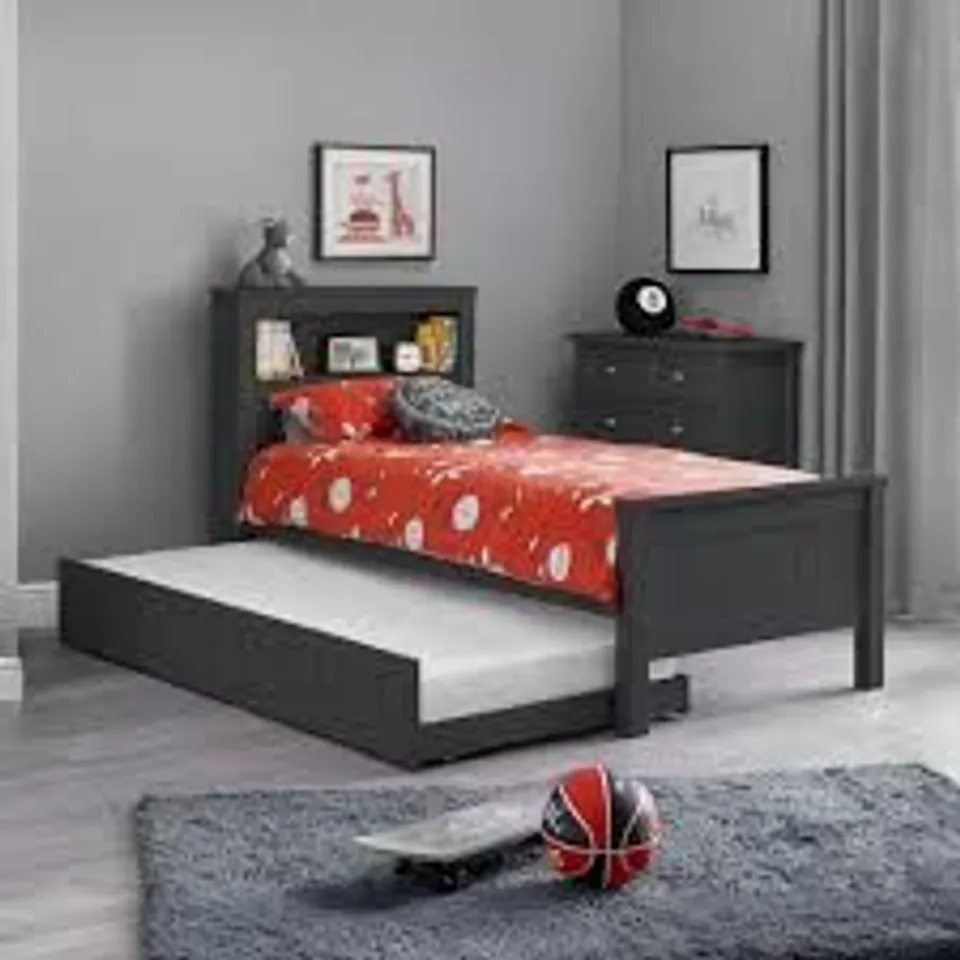 BOXED JULIAN BOWEN MAINE UNDERBED 90cm - ANTHRACITE