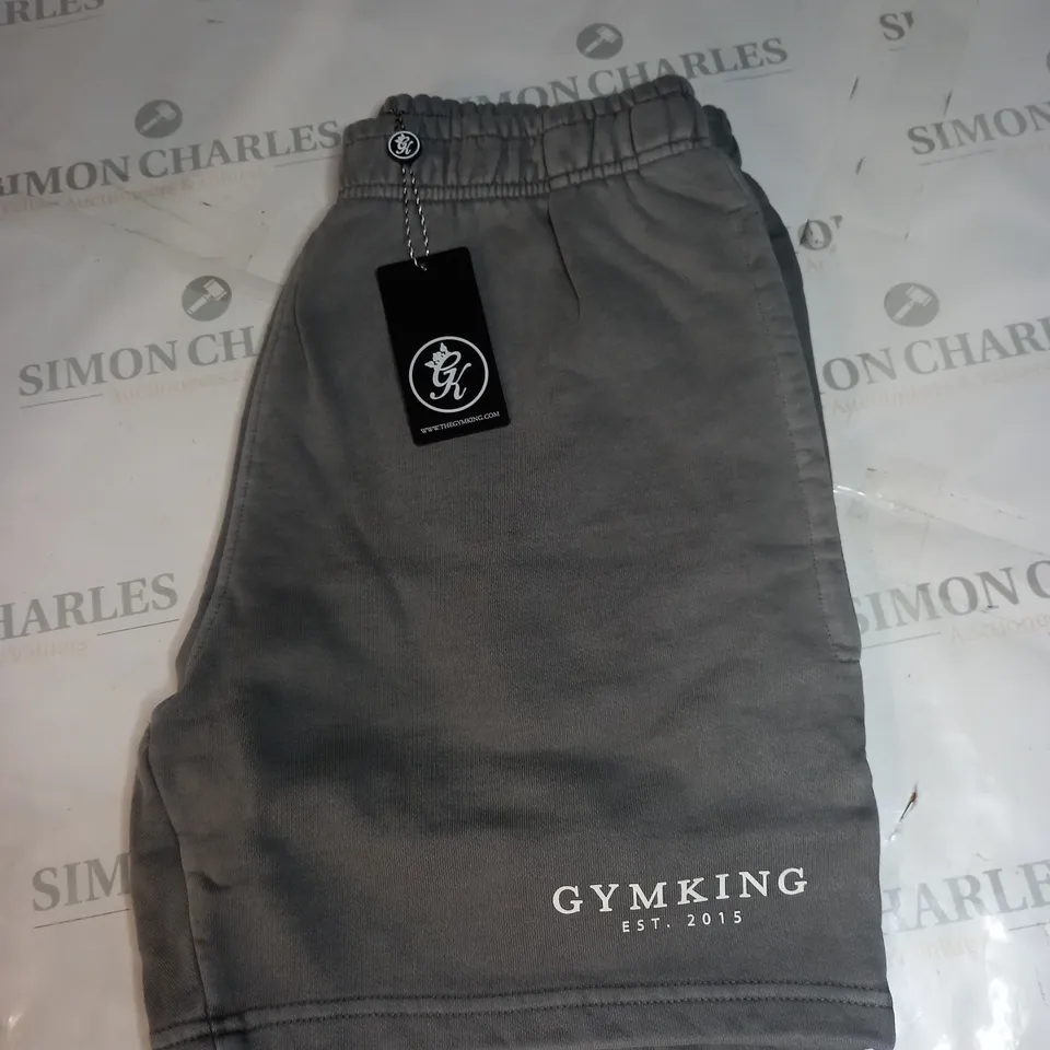 GYMKING EST. LEGACY WASHED SHORTS SIZE S 