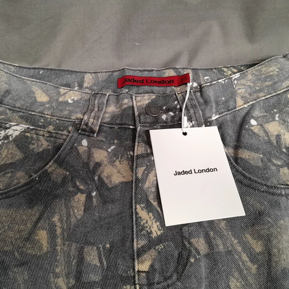 JADED LONDON TREE CAMO JEANS - W26