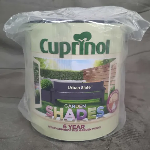 CUPINOL GARDEN SHADES URBAN SLATE WOOD STAIN – 6 YEAR WEATHERPROOF (GARDEN WOOD) - 2.5 