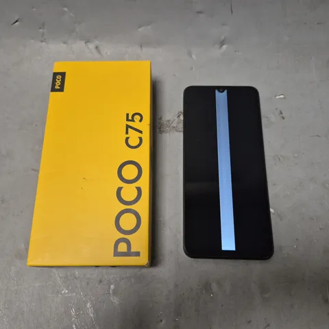 BOXED POCO C75 MOBILE PHONE 