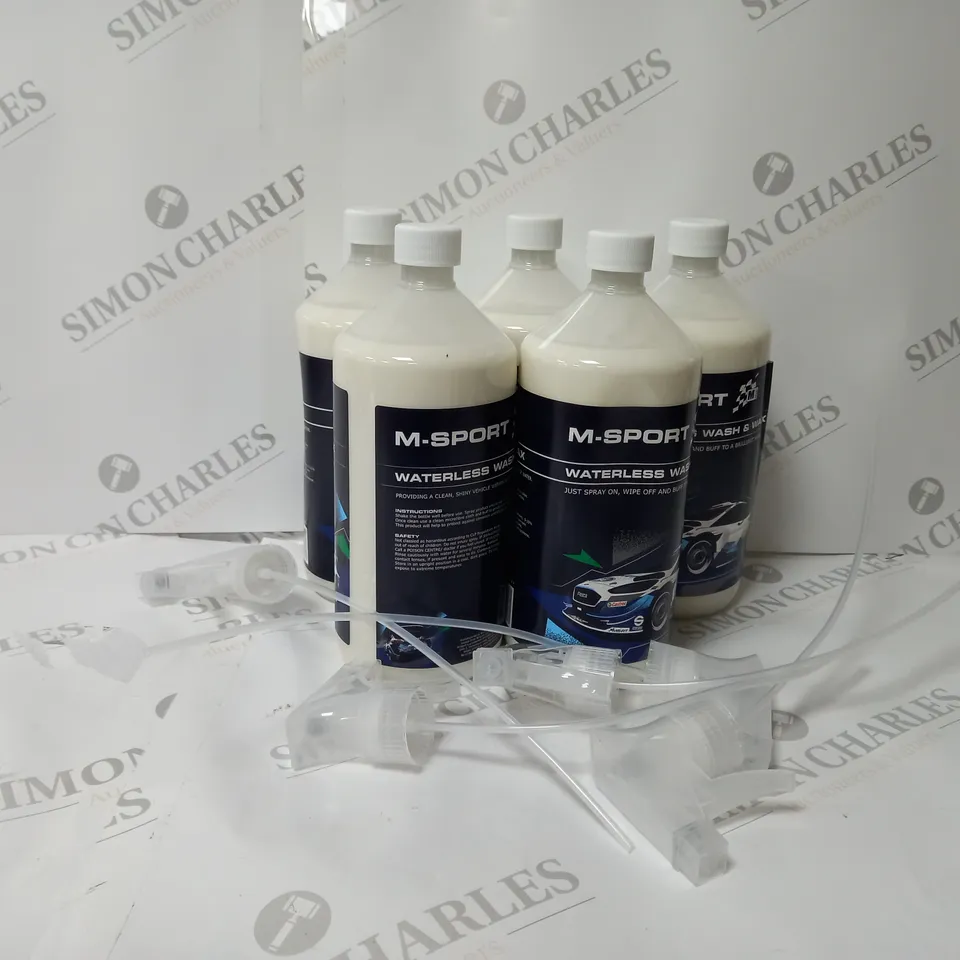 5 X 1 LITRE M-SPORT WATERLESS WASH AND WAX 