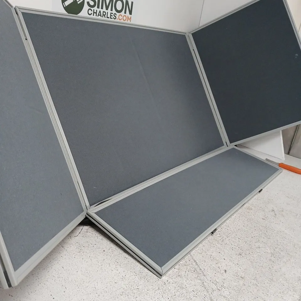 OFFICE/SCHOOL TRIPLE PRESENTATION BOARD 900 X 600MM