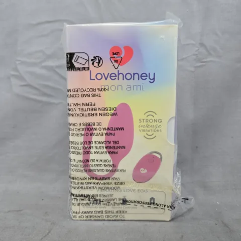 BOXED LOVEHONEY MON AMI VIBRATING LOVE EGG